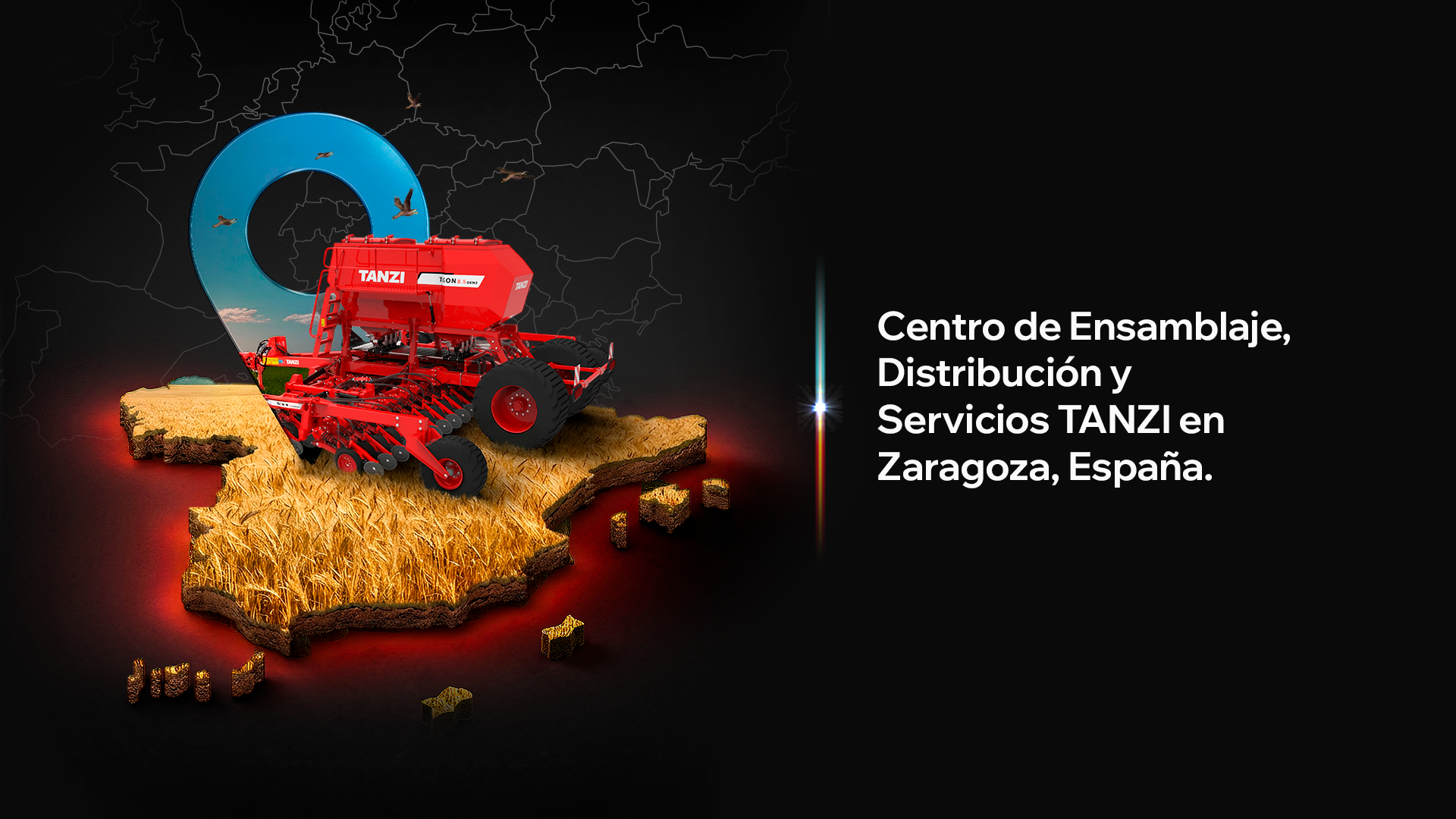 Expansión sin precedentes: Centro de Ensamblaje, Distribución y Servicios TANZI en Europa